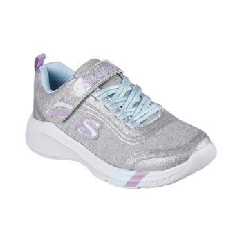 SKECHERS | Little Girls Dreamy Lites - Ready To Shine Stay-Put Light-Up Casual Sneakers from Finish Line商品图片,8.7折