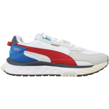 推荐Puma Wilder Rider Layers Puma White-Urban Red  380697-01 Men's商品