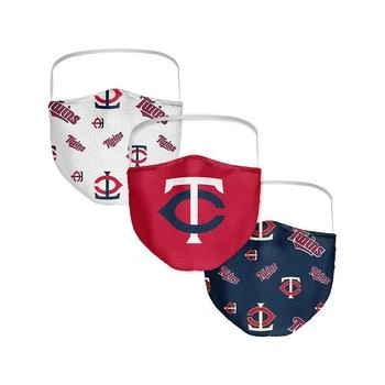 Fanatics | Minnesota Twins 3-Pk. Face Mask,商家Macy's,价格¥187