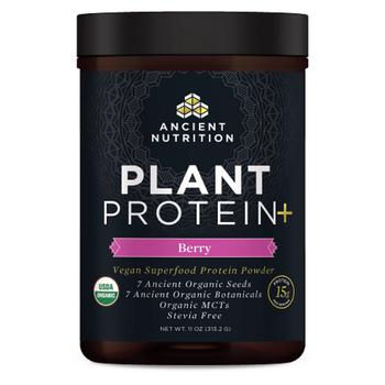 商品Plant Protein+ | Powder Berry (12 Servings),商家Ancient Nutrition,价格¥329图片