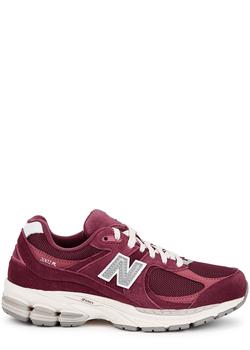 新百伦2002, New Balance | 2002R burgundy panelled suede sneakers商品图片 满$1享9折, 满折