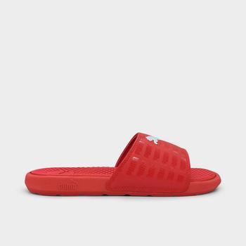商品Puma | Girls' Big Kids' Puma Cool Cat Echo Slide Sandals,商家Finish Line,价格¥188图片