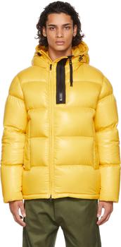 moncler羽绒服, Moncler | Yellow Down Guitry Jacket商品图片 