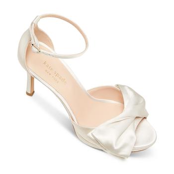 kate spade连衣裙, Kate Spade | Women's Bridal Satin Evening Dress Heels商品图片 