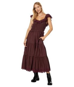 Madewell | Lucie Embroidered Cotton Midi Dress商品图片,4折