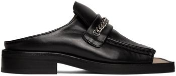 Martine Rose | Black Open Toe Loafers商品图片,5.9折