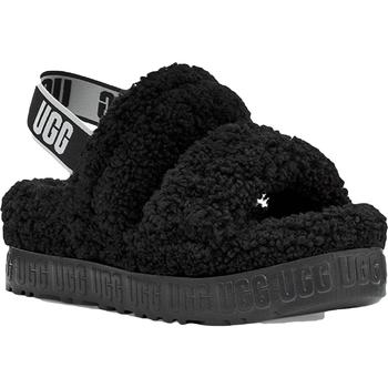 ugg凉鞋, UGG | Ugg Womens Oh Fluffita Sheepskin Flatform Slingbacks商品图片 7.4折