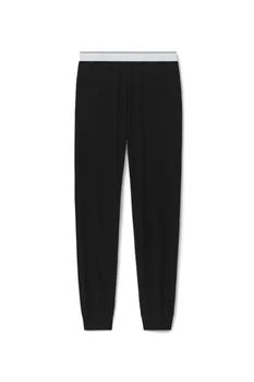alexanderwang Unisex Jogger In Cotton Waffle Thermal