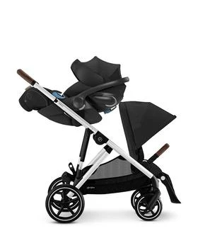 Cybex | Gazelle S Single to Double Travel System Stroller + Cloud G Lux Infant Car Seat with SensorSafe,商家Bloomingdale's,价格¥7960