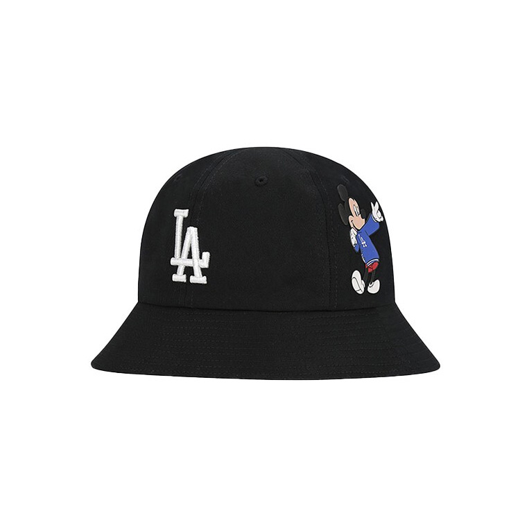 推荐MLB渔夫帽男女通用帽子男米奇卡通遮阳帽LA道奇队迪士尼联名款14 黑色LA米老鼠32CPHK-07L-57商品