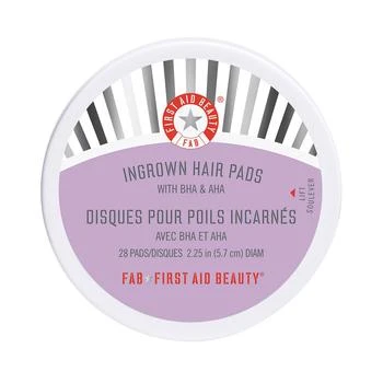 First Aid Beauty | Ingrown Hair Pads With BHA & AHA, 60 pads,商家Macy's,价格¥150