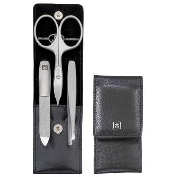 推荐ZWILLING Beauty TWINOX 4-pc Manicure Set with Black Leather Case商品