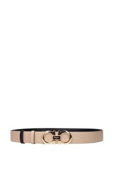 更多菲拉格慕皮带, Salvatore Ferragamo | Regular belts Leather Pink Black商品图片 6.5折
