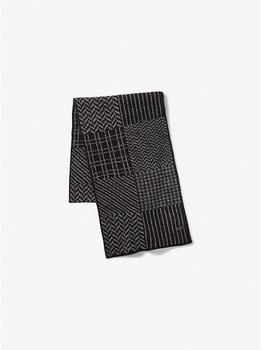 Michael Kors | Patchwork Jacquard Scarf商品图片,7.5折