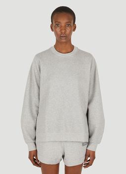 推荐Puff Sleeve Sweatshirt in Grey商品