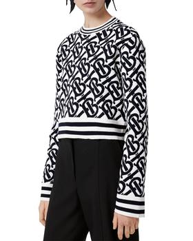 推荐Mackenzie Monogram Knit Sweater商品