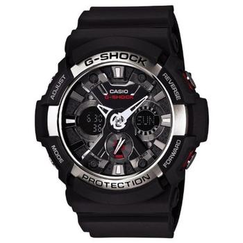 时尚卡西欧男表男装, G-Shock | 日本直邮卡西欧G-SHOCK 手表GA-200-1AJF黑色男士手表 时尚配饰商品图片 额外8.2折x额外9折, 额外八二折, 额外九折