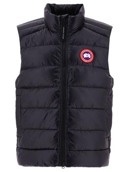 canada goose vest, Canada Goose | Canada Goose Logo Patch Zip-Up Vest商品图片 9.6折