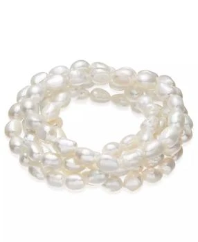 Macy's | Cultured Freshwater Baroque Pearl (7mm) 5-Pc. Stretch Bracelet Set,商家Macy's,价格¥333