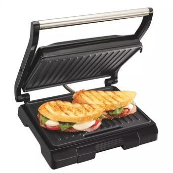 Hamilton Beach | Proctor Silex Panini Press & Compact Grill - 25440G,商家Macy's,价格¥225