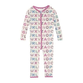 KicKee Pants | Print Convertible Sleeper with Zipper (Infant),商家Zappos,价格¥142