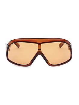 tom ford墨镜推荐, Tom Ford | Cassius 78MM Pilot Sunglasses商品图片 