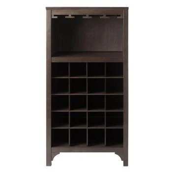 Hivvago | 20-Bottle Wine Cabinet Espresso,商家Premium Outlets,价格¥1800