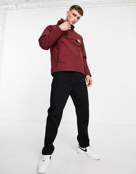 卡哈特外套是什么牌子, Carhartt | Carhartt WIP winter nimbus pullover jacket in burgundy商品图片 7.9折