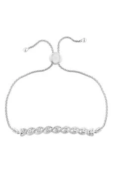 Effy | Sterling Silver & Diamond Station Bracelet - 0.09 ctw,商家Nordstrom Rack,价格¥1118