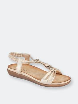 推荐Womens/Ladies Zana Sandals Rose Gold商品