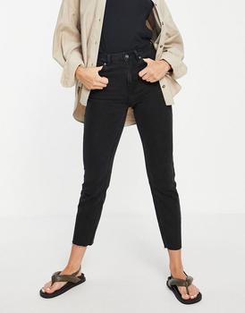 VERO MODA怎么样, VERO MODA | Vero Moda Brenda cotton blend jeans in black - BLACK商品图片 4折