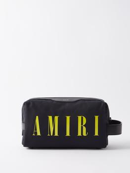 商品AMIRI | Logo-print canvas washbag,商家MATCHESFASHION,价格¥6159图片