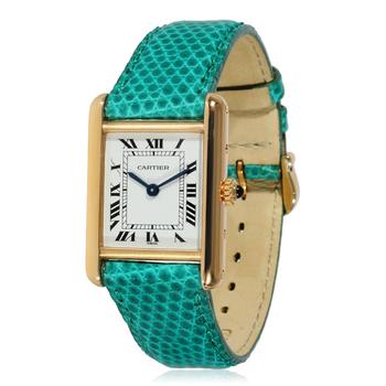 [二手商品] Cartier | Pre-owned Cartier Tank Quartz White Dial Ladies Watch 66001商品图片,