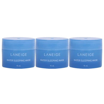 Laneige | 【3件包邮装】LANEIGE 兰芝 中小样睡眠面膜15ml*3 3.9折×额外7.8折, 满$59减$1, 包邮包税, 独家减免邮费, 满减, 额外七八折