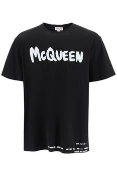 Alexander McQueen | MCQUEEN GRAFFITI T-SHIRT商品图片,额外7折, 额外七折