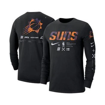 Men's Black Phoenix Suns Essential Air Traffic Control Long Sleeve T-shirt