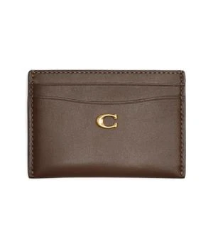 Coach | Refined Calf Leather Essential Card Case 
