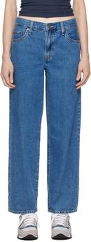Levi's | Blue Baggy Dad Jeans,商家Ssense US,价格¥504