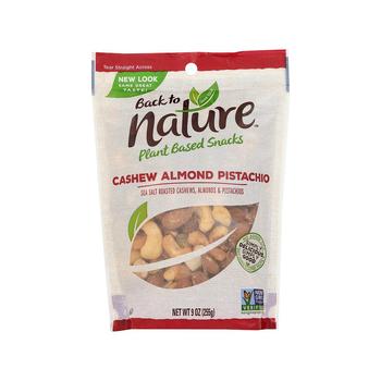 商品Back To Nature | Cashew Almond Pistachio Mix - Case of 9 - 9 oz.,商家Macy's,价格¥885图片