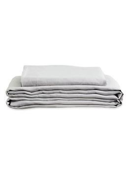 商品Bed Threads | French Flax Linen Flat Sheet,商家Saks Fifth Avenue,价格¥931图片