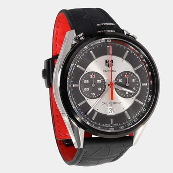 推荐Tag Heuer Black Stainless Steel Carrera CAR2C11.FC6327 Automatic Men's Wristwatch 45 mm商品