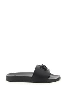 范思哲男鞋海淘, Versace | Versace "La Medusa" Rubber Mules商品图片 9.1折