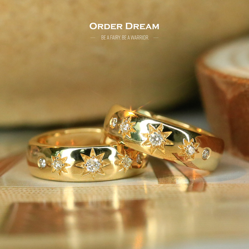 Order Dream | 18K钻石耳圈商品图片,包邮包税