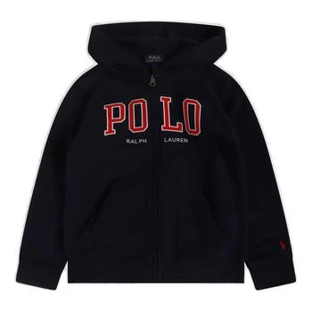 Ralph Lauren | Polo Ralph Lauren Kids Logo Printed Long Sleeved Zipped Hoodie,商家Cettire,价格¥593