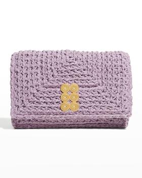 推荐Crochet Flap Chain Shoulder Bag商品