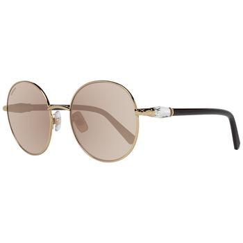 推荐Swarovski SK0260 Mirrored Oval Sunglasses商品