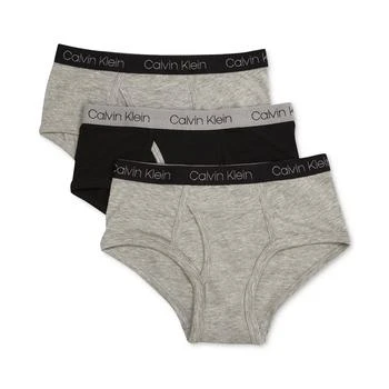 Calvin Klein | 男童纯棉三角内裤3件装, 小童&大童 3.9折