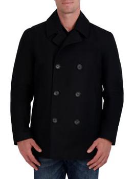 推荐Wool-Blend Double-Breasted Peacoat商品