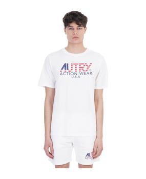 autry衣服, Autry | T-shirt In White Cotton商品图片 