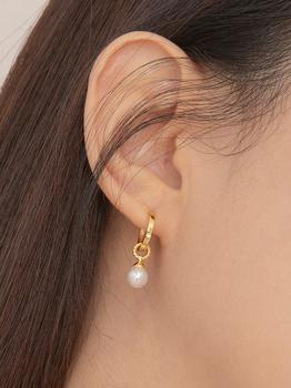 商品Primaute | DONUT PEARL RING EARRING,商家W Concept,价格¥359图片